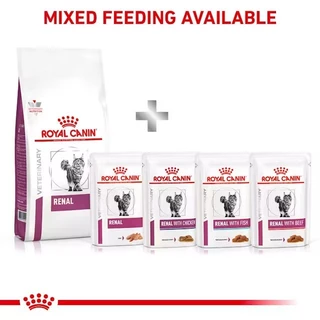 (พร้อมส่ง) Royal Canin Cat : Renal 4 kg อาหารเม็ดแมวโรคไต