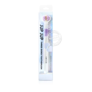 JUP JUP Three-Sided Toothbrush แปรงสีฟัน 3 ด้าน ขนนุ่มพิเศษ 0.15 มม.ดูแลเหงือก แปรงสะอาดทั่วถึง