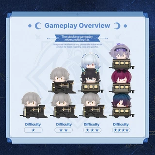 M&G LIFE x Honkai: Star Rail Stacking Toys Small Particle Blind Box Vol. 1-Vol. 3