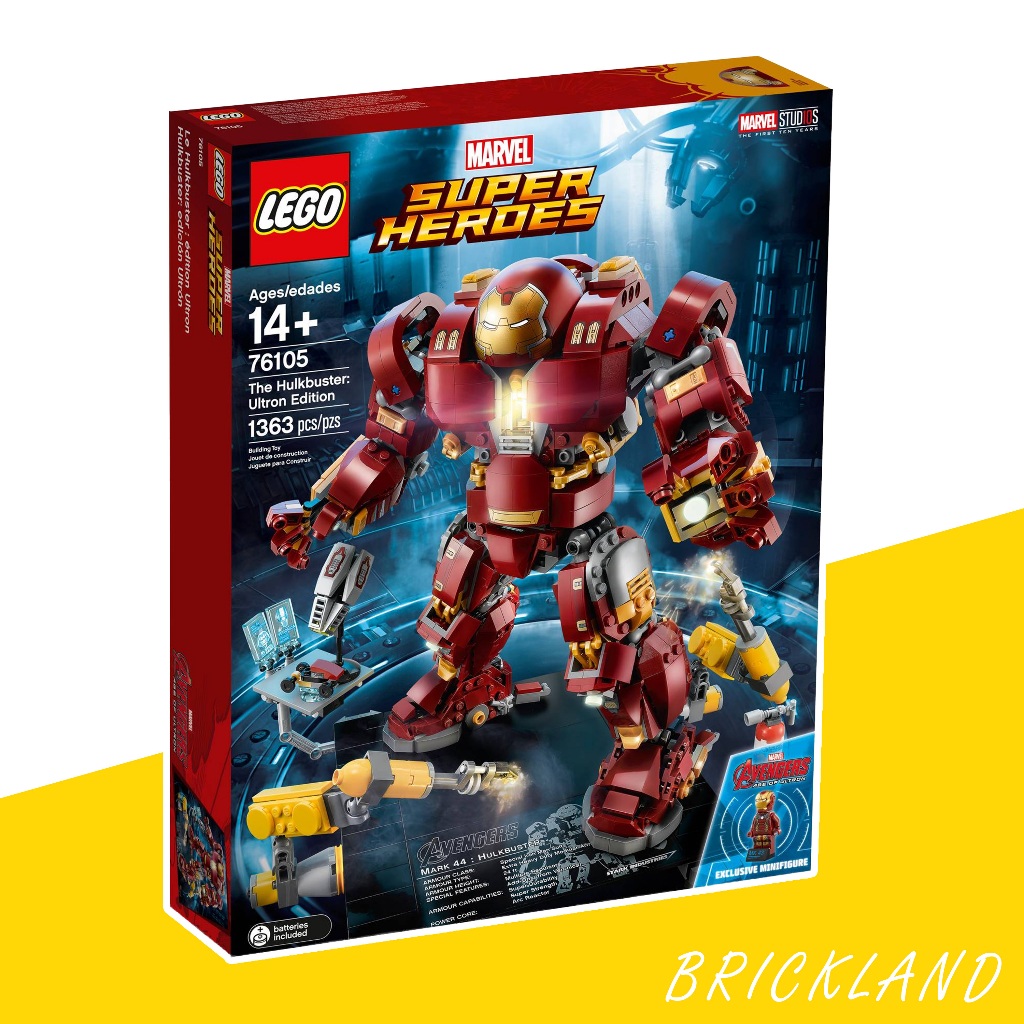 LEGO Marvel 76105 The Hulkbuster Ultron Edition ของแท้ 100% พร้อมส่ง