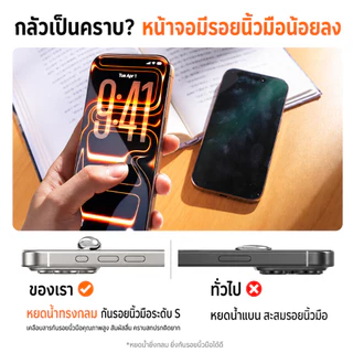 [ประกัน90วัน] G-TITAN ฟิล์มกระจกกันมอง iPhone13 / 14 / 15 / 16 /17 Pro Max กันเสือก แบบเต็มจอ 3D เกรดพรีเมี่ยม