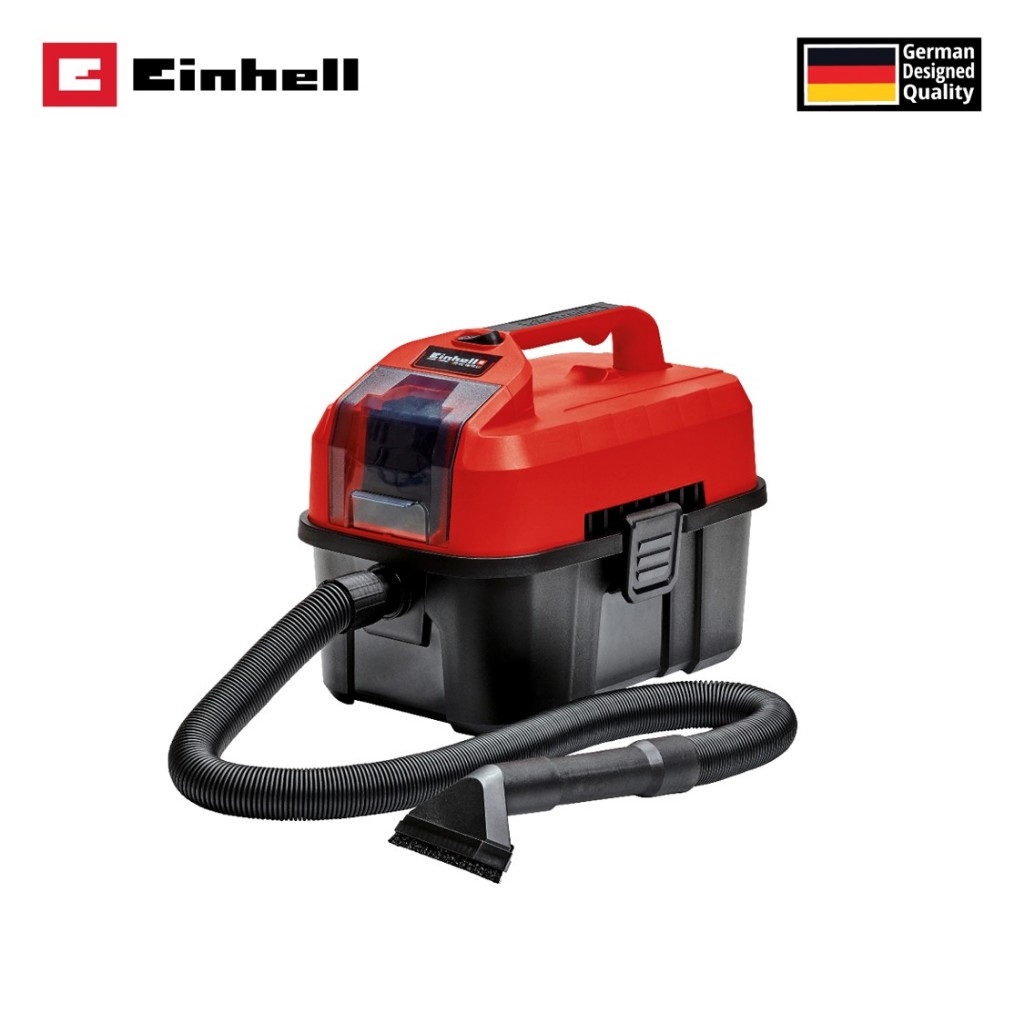 Einhell_Official เครื่องดูดฝุ่นไร้สายแบบเปียกแห้งรุ่น TE-VC 18/10 Li 9000Pa [ไม่รวมแบต/เครื่องชาร์จ]
