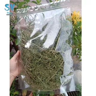 มายล Carrot top ใบเเครอท และ green oat กรีนโอ๊ต หญ้าสำหรับกระต่ายเเละสัตว์ฟันเเทะ 100 g