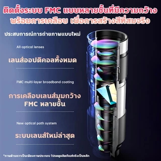 🔭เลนส์ 36X25 ซูมHD📱 เลนส์ซูมมือถือ เลนส์กล้องไอโฟน World Cup เลนส์เทเลโฟโต้ โทรทรรศน์คอนเสิร์ต พร้อมอะแดปเตอร์เลนส์