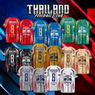 เสื้อคอกลม เสื้อบอล เสื้อกีฬา ลาย ช้าง