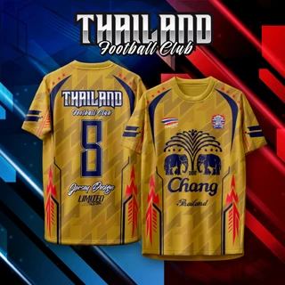เสื้อคอกลม เสื้อบอล เสื้อกีฬา ลาย ช้าง