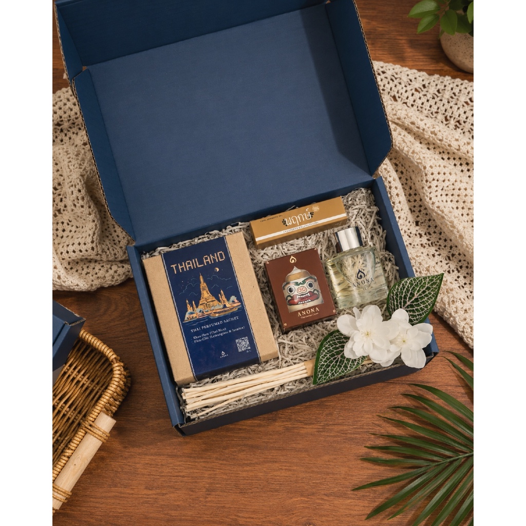 NEW IN: MIDNIGHT THAILAND/BANGKOK GIFT SET เซตของขวัญ รวมผลิตภัณฑ์หอมอโรม่า