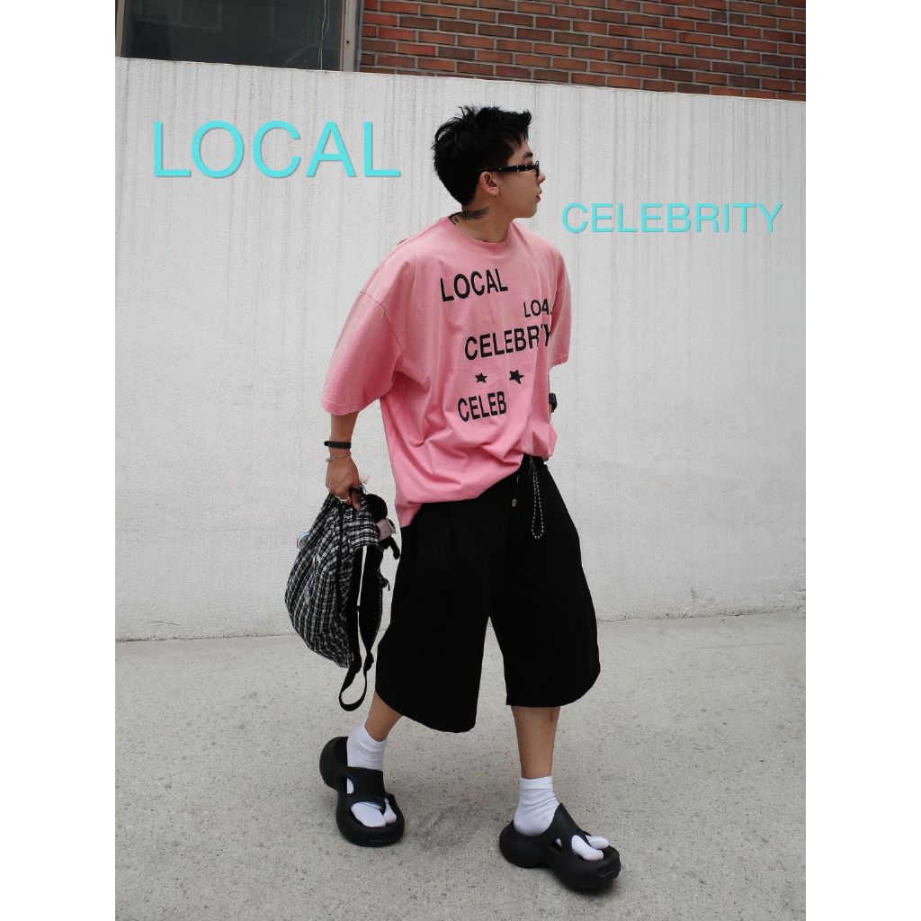 QCLOTH : LOCAL CELEBRITY oversized ส่งด่วนในวัน!!