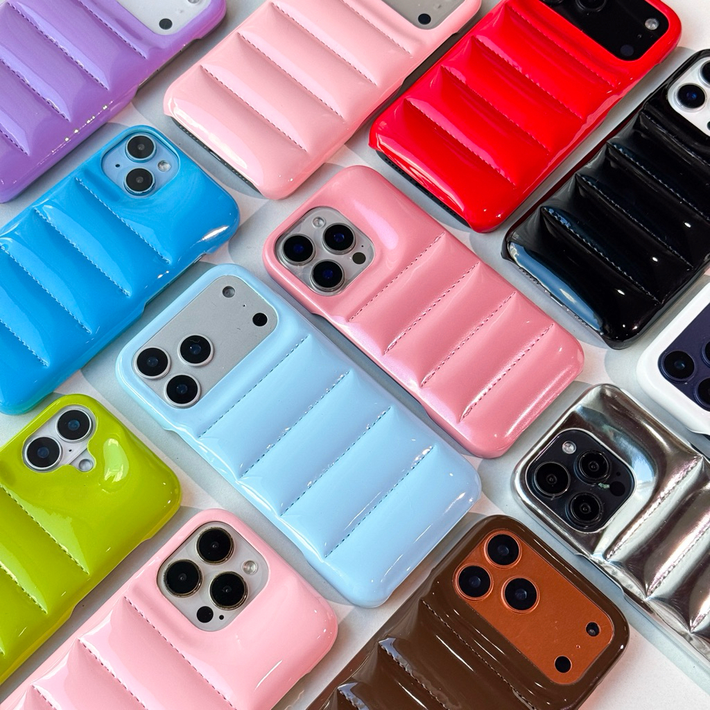[i17] พร้อมส่ง 11สี🪼🦩 T7S174 เคสหนังโซฟา S2 (2) เคสหนังนิ่ม เมทาลิคเงิน ผิวมันวาว เคสไอโฟน For iPhone 16plus,17Promax