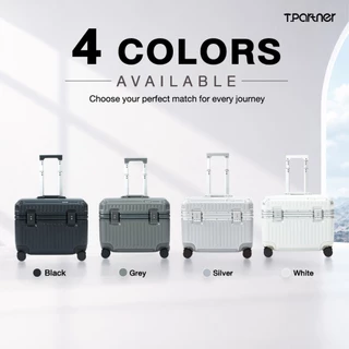 Tpartner CO-PILOT SERIES กระเป๋าเดินทาง 18 นิ้ว ฝาเปิดบน Top Opening Carry-on กระเป๋าเดินทางพรีเมียม เฟรมอลูมิเนียม TSA
