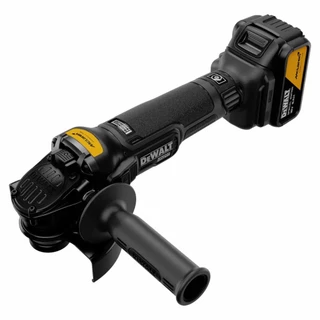 DEWALT DCG45MP1T (MCLAREN) เครื่องเจียรไร้สาย 4 นิ้ว 20V พร้อมแบตเตอรี่ 5Ah 1 ก้อน และแท่นชาร์จ(แถมเสื้อจำนวนจำกัด)