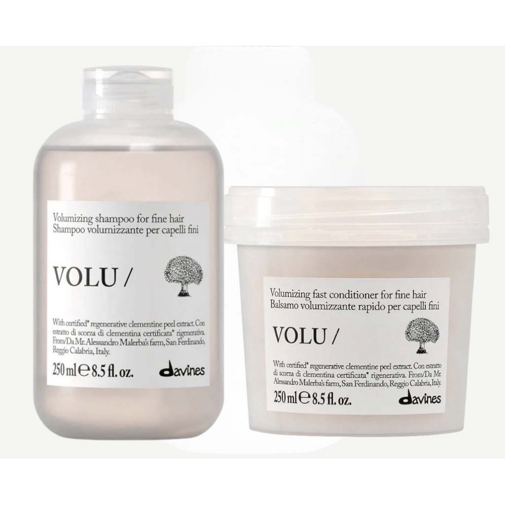 Davines Volu Shampoo Conditioner 250ml แชมพู ครีมนวด ดาวิเนส วอลู่