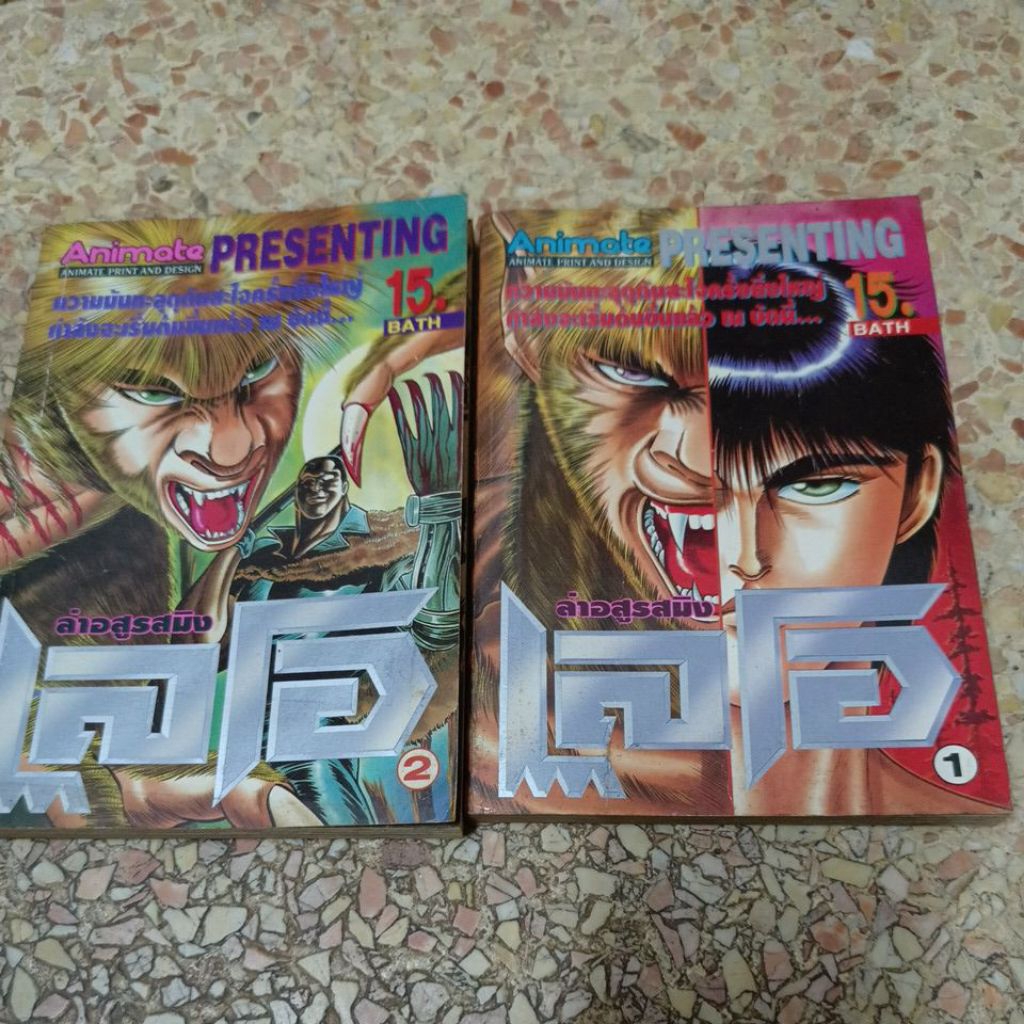 การ์ตูน ล่าอสูรสมิง เลโอ การ์ตูนหายาก ขายเหมา2,เล่ม