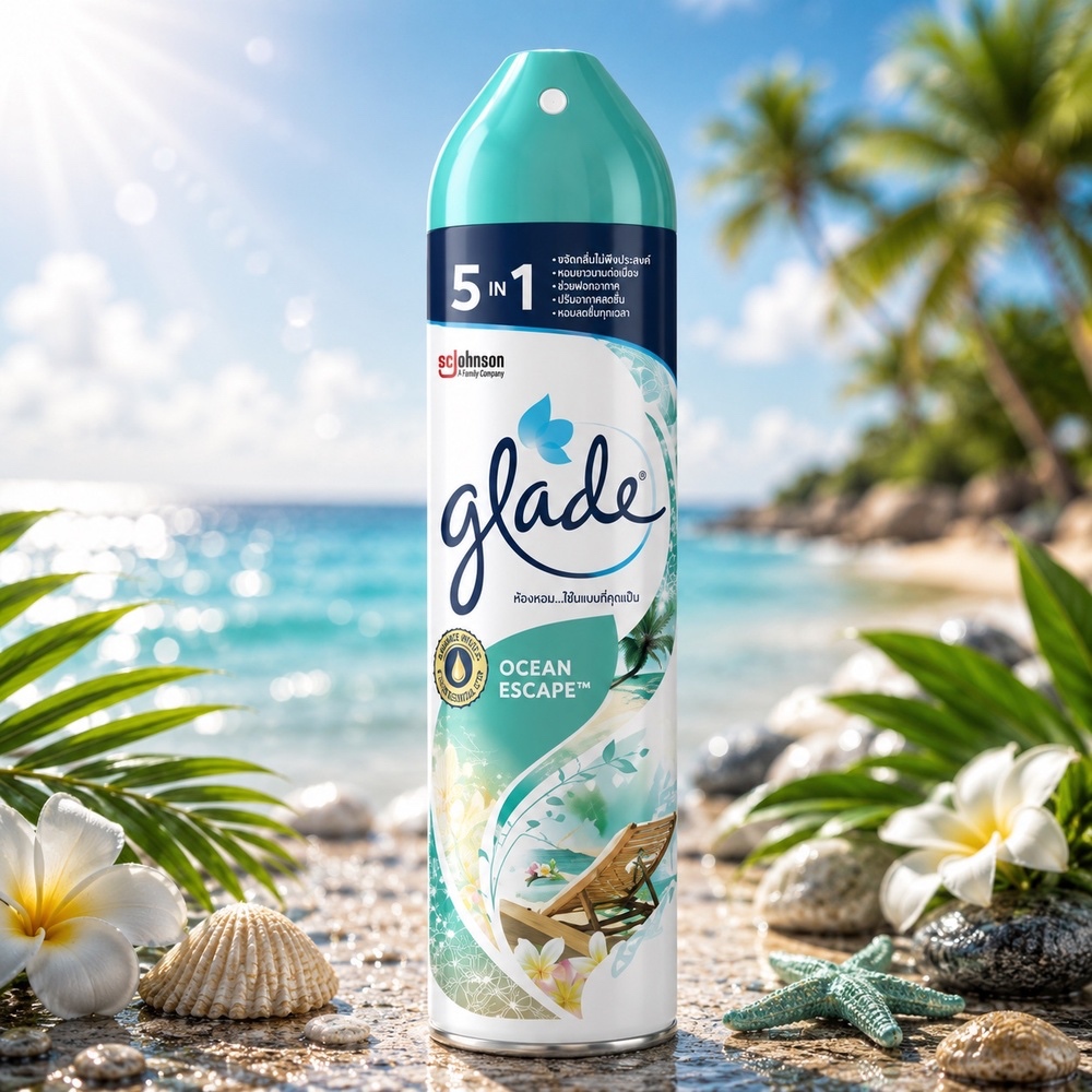 Glade เจลปรับอากาศ 180G หลากหลายกลิ่น