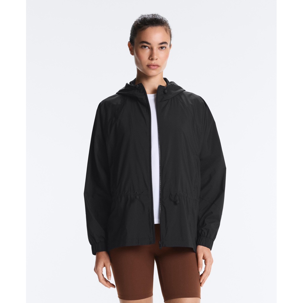 OYSHO Jacket เสื้อคลุมสีดำ ผ้าร่ม ผ้านุ่ม