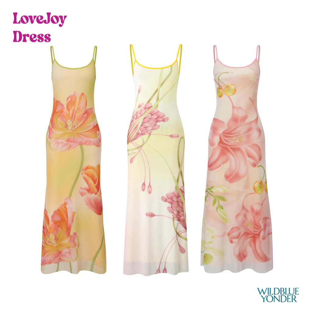 WILDBLUEYONDER - LoveJoy ชุดเดรสลายดอกไม้
