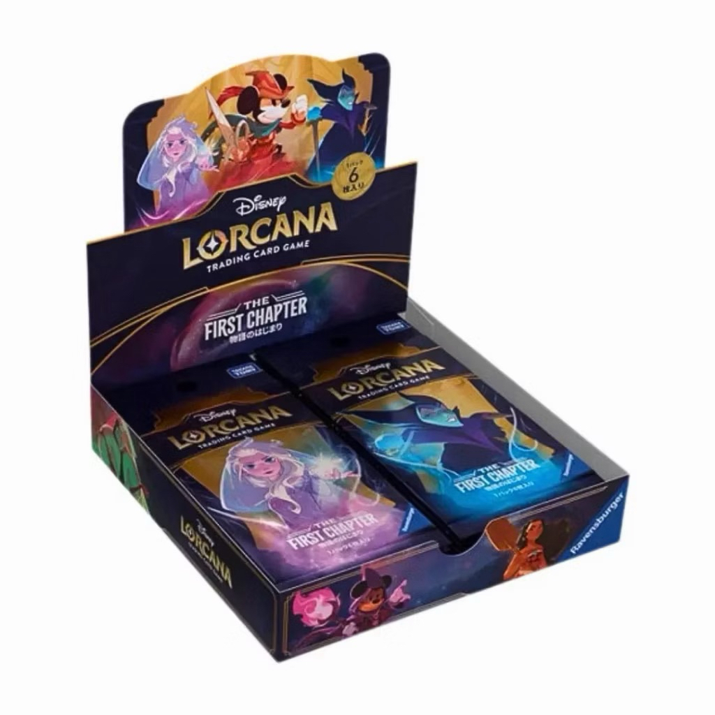 พร้อมส่ง 🇹🇭 แบบซอง ลอร์คาน่า set1 ญี่ปุ่น TAKARA TOMY Disney LORCANA Japanese Version Booster Pack THE FIRST CHAPTER BOX