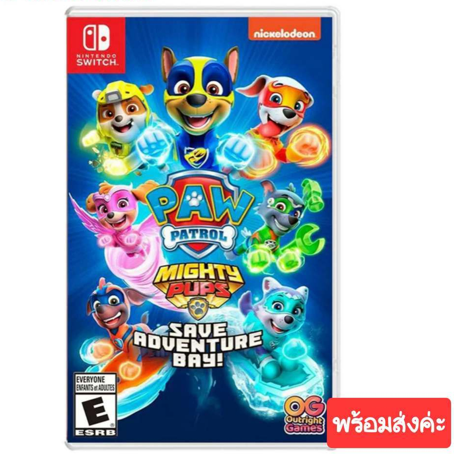 nintendo switch paw patrol mighty pups save adventure bay ( english )