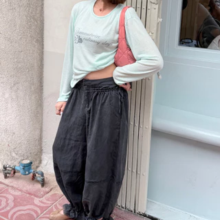 Sistersfabric - Romy long sleeve เสื้อแขนยาวผ้าสลาฟมีความยืดยุ่น สกรีนลายใส่สบาย