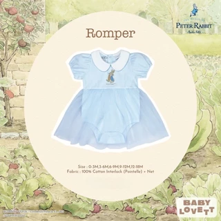 (ส่งด่วน) BabyLovett ชุดรอมเปอร์ Peter Rabbit™ ผ้านุ่มสบาย สำหรับเด็ก 0-24 เดือน