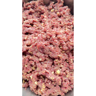 หม่ำเนื้อ สูตรท่านเปาเข่ง อีสานแท้ เนื้อวัวคุณภาพ ทำสดใหม่ หอมข้าวคั่ว เครื่องเทศ พร้อมปรุง 100g / 250g / 500g