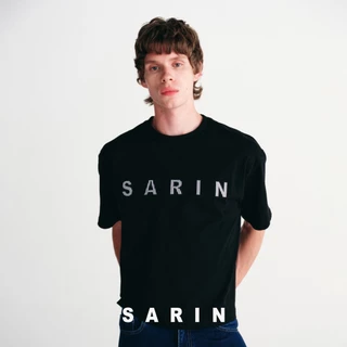 (พร้อมส่ง) Sarin logo t-shirt เสื้อยืด รุ่นใหม่