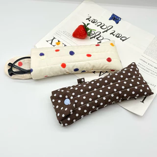 พร้อมส่ง กระเป๋าใส่เเว่นตา บุใยสังเคราะห์นุ่มนิ่ม เพิ่มสีใหม่