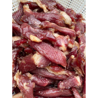 หมูแดดเดียว 500 กรัม ขายดี🔥แพ็คใหญ่สุดคุ้ม หมักด้วยสูตรหมักนุ่ม หอมอร่อย นุ่มไม่เหนียว ไม่ใส่สารกันบูด