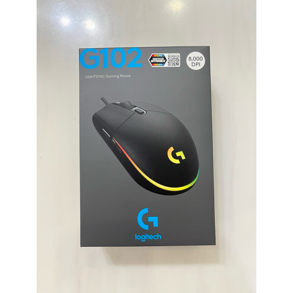 🍀พร้อมส่ง เกมมิ่ง เมาส์ Logitech G102 Gaming Mouse ของแท้