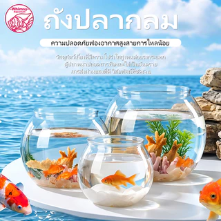 ตู้ปลา โหลพลาสติก ตกไม่แตก โหลปลาทอง ตู้ปลาขนาดเล็ก ตู้ปลาทอง
