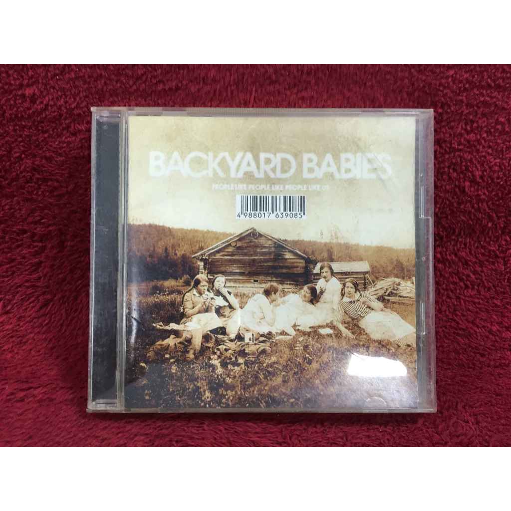 CD Backyard Babies – People Like People Like People Like Us สภาพตามรูปปก EA108-150
