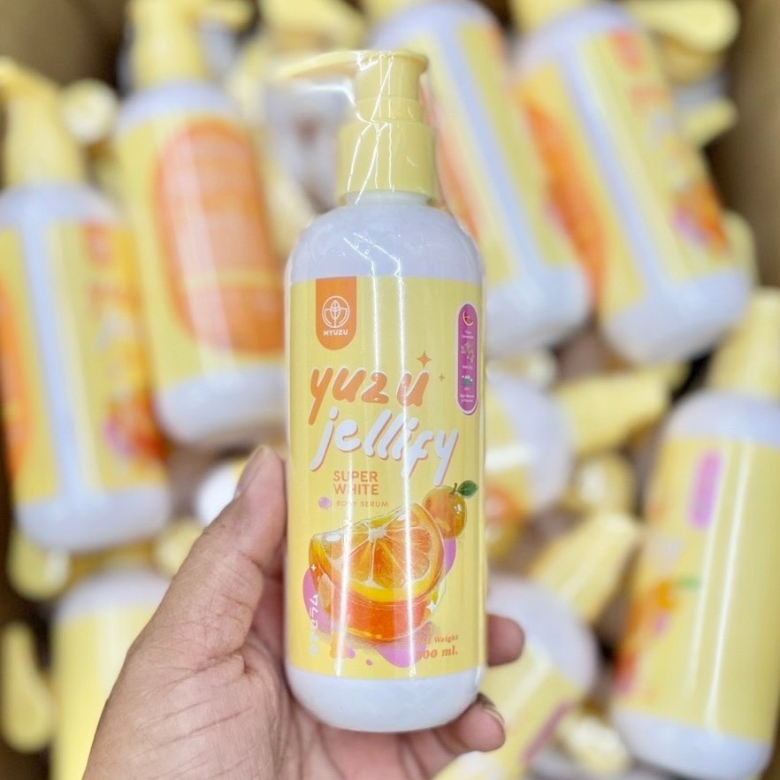 Myuzu Yuzu Jellify Super White Body Serum 200ml มิวซุ เซรั่มบำรุงผิวกาย.