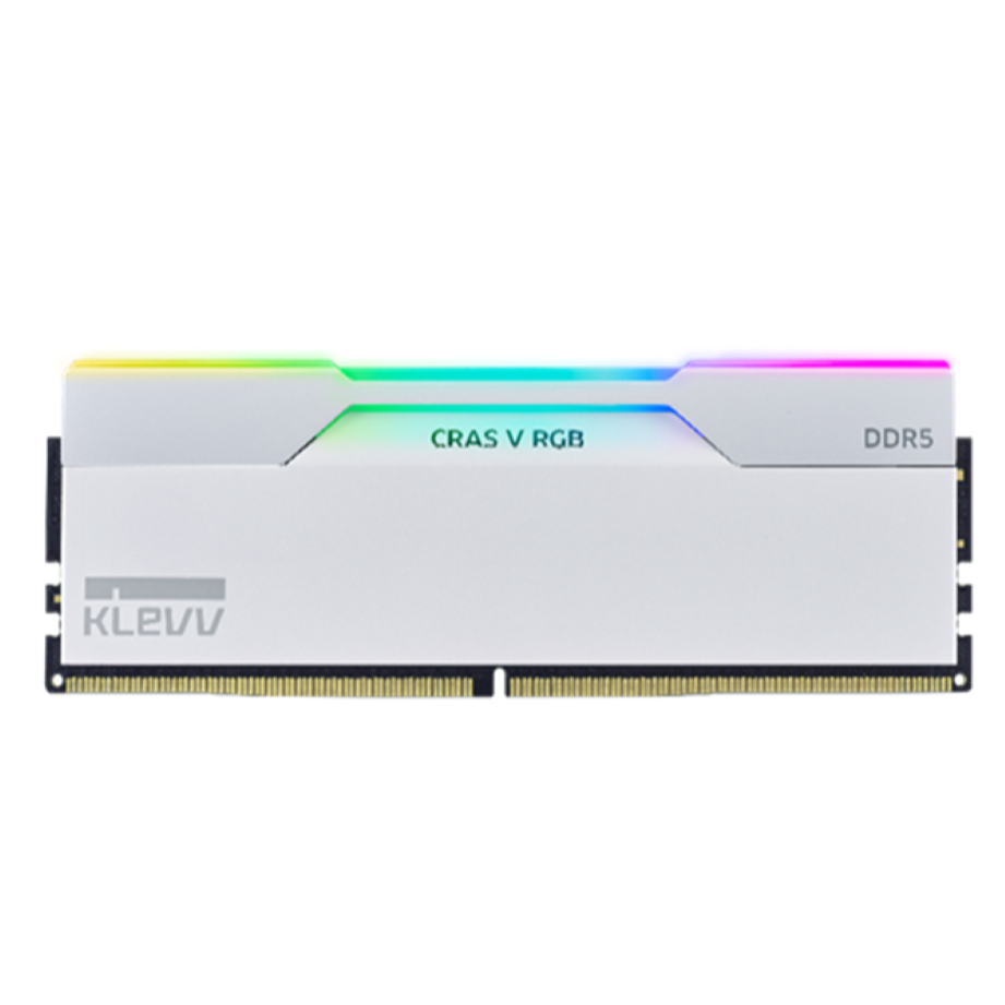 KLEVV CRAS V RGB DDR5 Gaming OC Memory - Ram 128GB (64GBx2) 6000MHz CL32