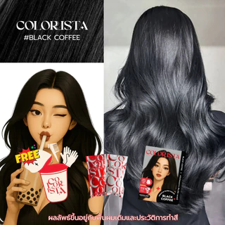 COLORISTA Miracle Gloss Color ครีมย้อมผมสีแฟชั่น ปิดผมขาว COLORISTA เคลือบสีผมให้เงาสวย ไม่มีแอมโมเนีย
