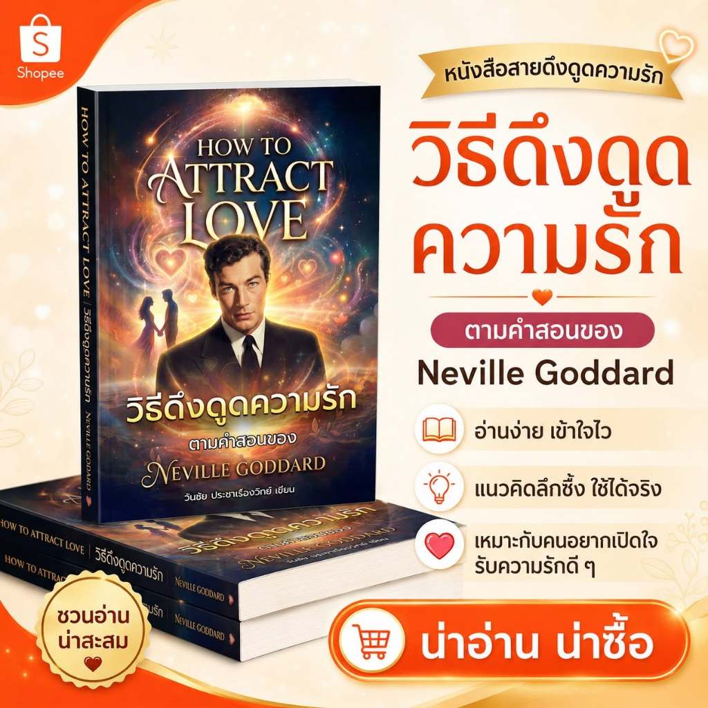 How to Attract Love วิธีดึงดูดความรัก ตามค าสอนของ เนวิลล์ ก็อดดาร์ด เขียนโดย วันชัย ประชาเรืองวิทย์