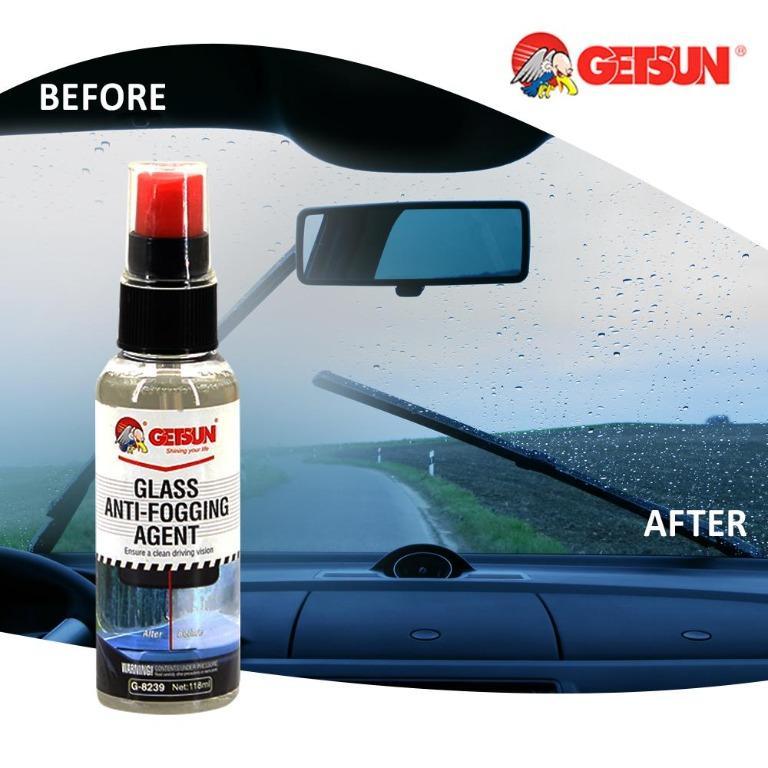 GETSUN GLASS ANTI-FOGGING AGENT น้ำยาเคลือบกระจกรถยนต์ ขนาด 118 มล.