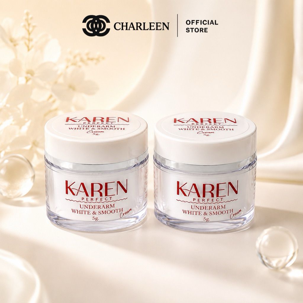 [รักแร้karen 2 กระปุก]💥ปริมาณ 5 กรัม karen perfect ครีมทารักแร้คาเรน ไร้กลิ่น กลิ่นไม่ตีกับน้ำหอม