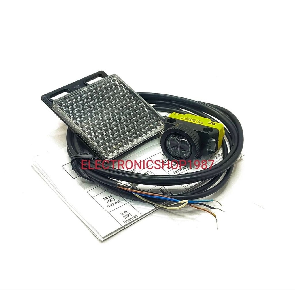 QS18V BANNER QS18VN6LP QS18VP6LP Photoelectric Sensor, Block Sensor, 3.5M Detection Range เซ็นเซอร์จ