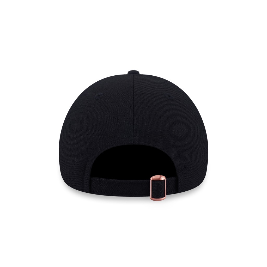 New Era قبعة 9Forty ‏New York Yankees شعار معدني — أسود مطفي — صورة 3
