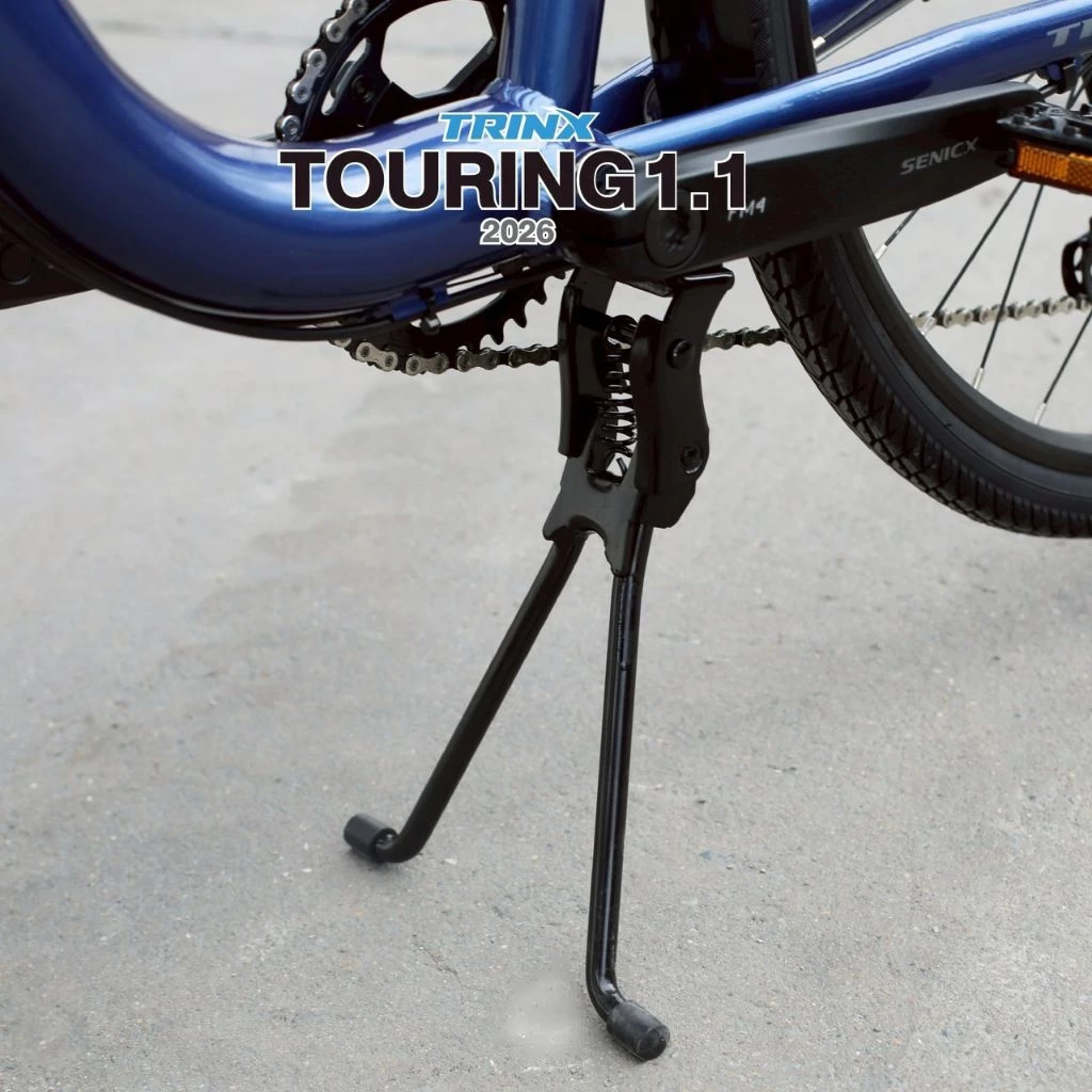 TRINX TOURING 1.1(2026) จักรยานทัวร์ริ่ง ล้อ 700C เกียร์ SHIMANO 12 SP แฮนด์ปีกผีเสื้อ กะโหลกกลวง เบรคน้ำมัน เฟรม ALLOY thumbnail 10