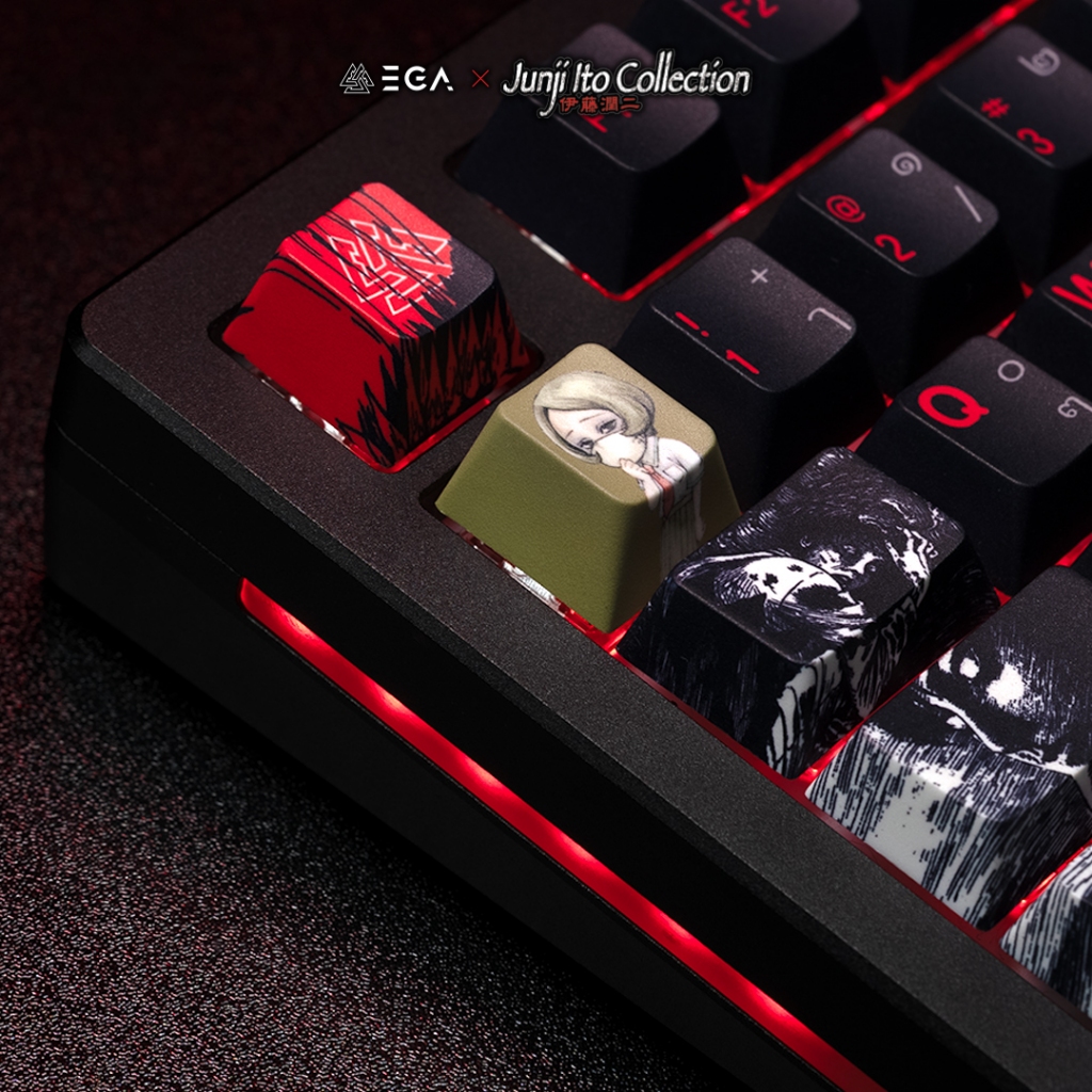 Set Keycap SD “EGA X JUNJI ITO COLLECTION