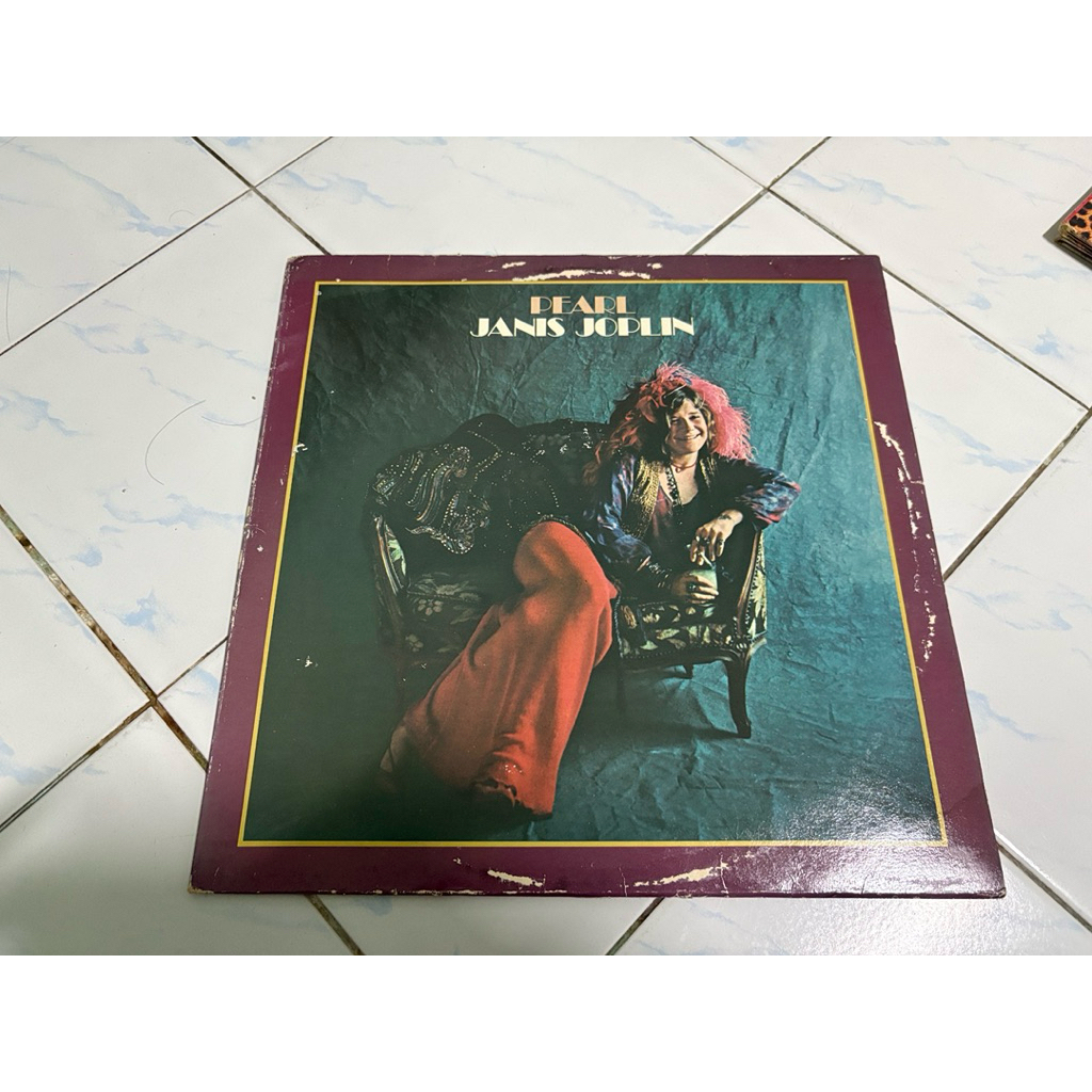 แผ่นเสียง : JANIS JOPLIN - PEARL.