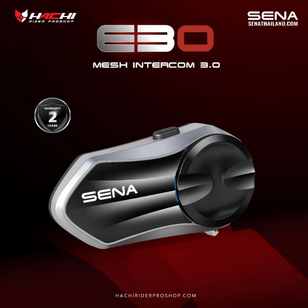 บลูทูธติดหมวกกันน็อค SENA BLUETOOTH : E30