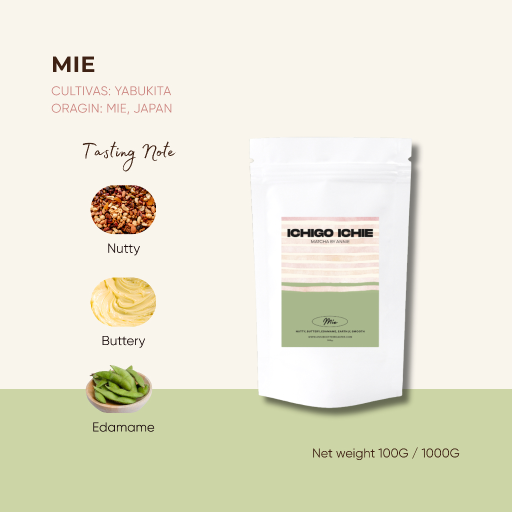 ICHIGO ICHIE Matcha - Mie Premium Grade