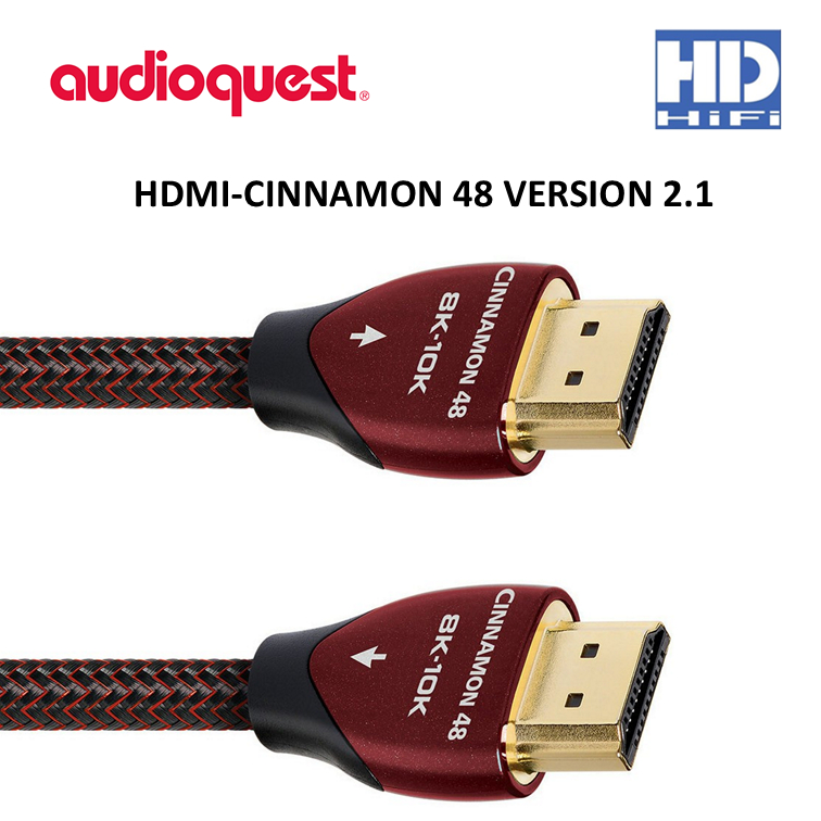 AUDIOQUEST CINNAMON 48 VERSION 2.1 HDMI Cable