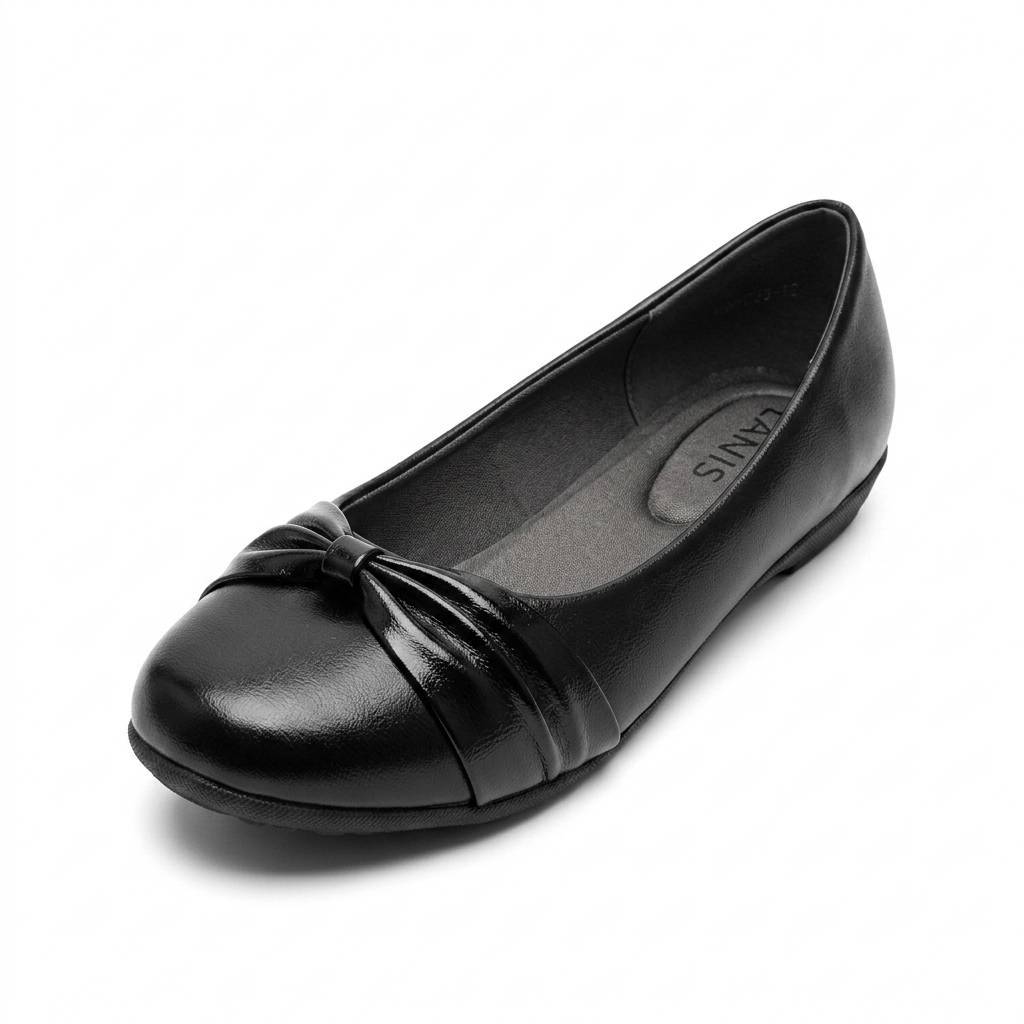 Heavy Shoesรองเท้าหนังคัชชูผู้หญิงในเครือแบรนด์LANISรุ่น LS0708 สีดำ