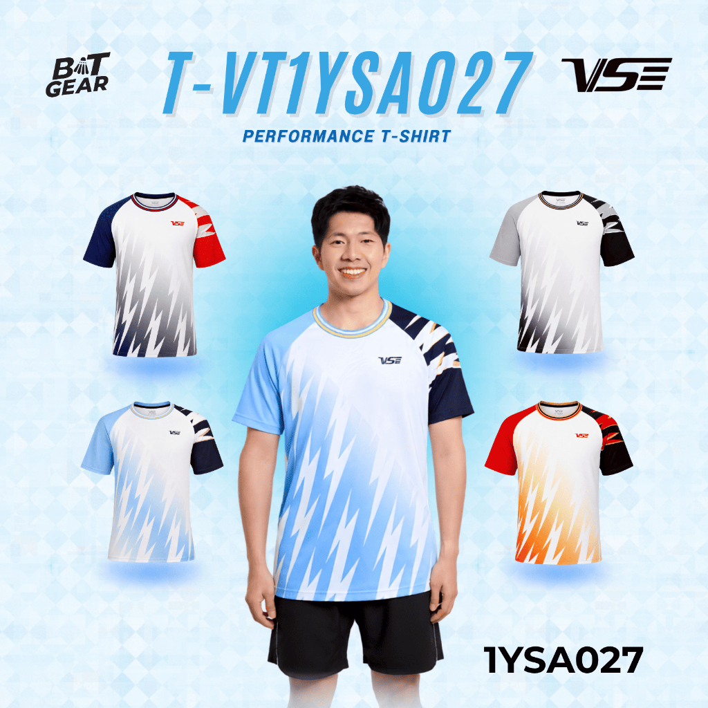 VS เสื้อกีฬาแบดมินตัน รุ่น 1YSA027 (เกรดพรีเมี่ยม)