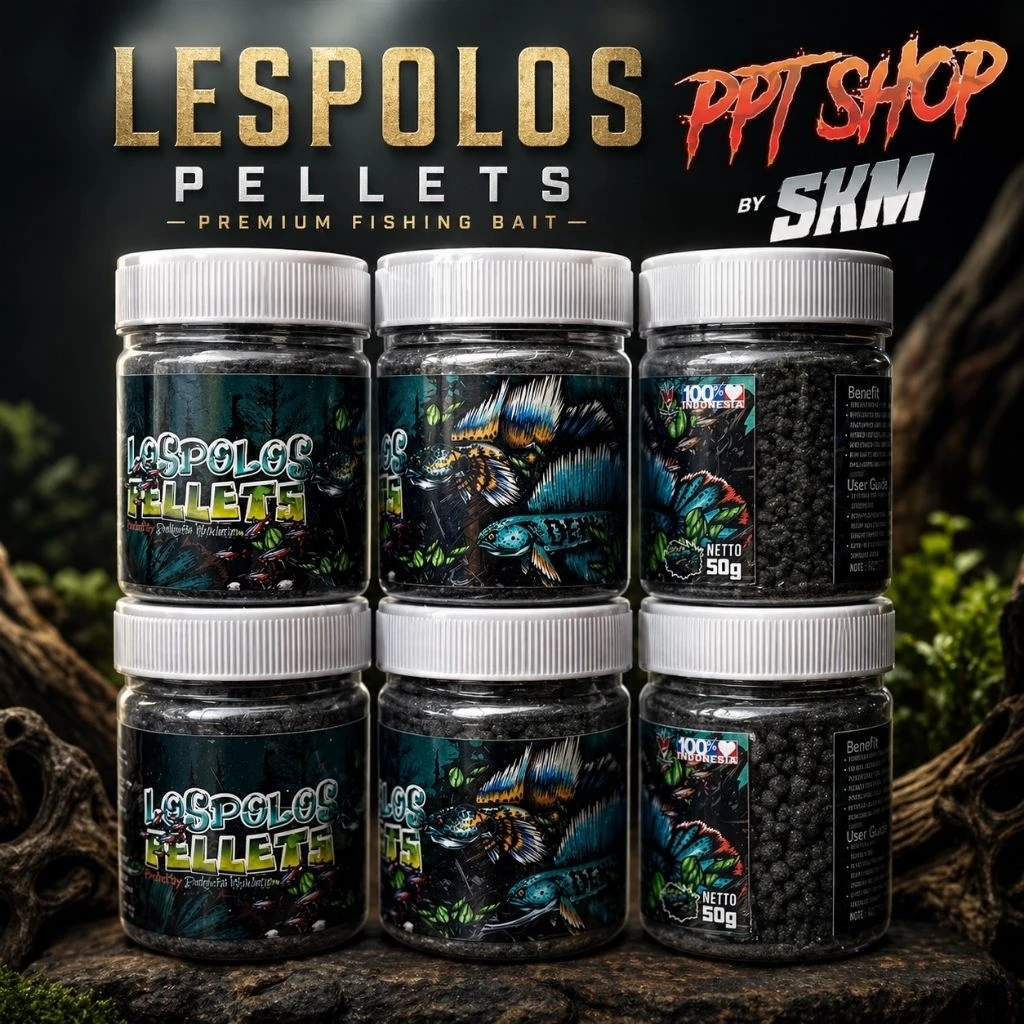 LOSPOLOS PELLETS by Dekwis Wedana berat bersih: 50gram