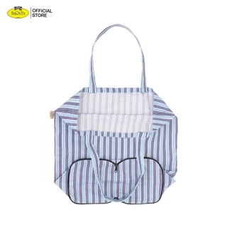 NaRaYa Foldable Shopping Bag กระเป๋าผ้าพับเก็บได้ NB-135B/L