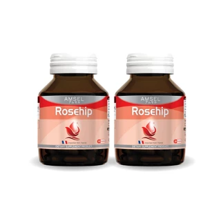 [1 แถม 1] Amsel Rosehip แอมเซล โรสฮิป สารสกัดจากกุหลาบป่า (30 แคปซูล)